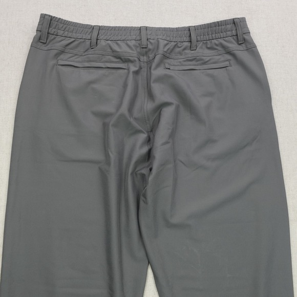 Marc New York Pants Mens 40x29 Gray Performance Stretch Athletic Casual Golf - Picture 3 of 14